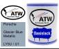 Preview: Porsche, Glacier Blue Metallic, LY5U / U1: 1L Lackdose, von ATW Autoteile West.